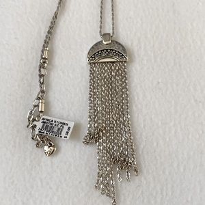 Brighton African Stories Chain Fringe Necklace